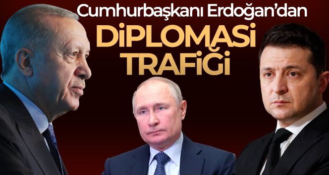 Cumhurbaşkanı Erdoğan'dan yoğun diplomasi