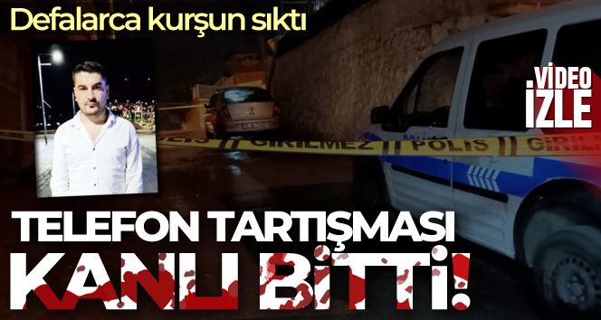 İzmir'de cinayet: Telefon tartışması kanlı bitti