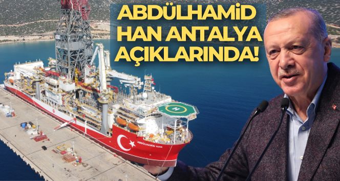 Cumhurbaşkanı Erdoğan geldi, Abdülhamid Han Gemisi yolcu ediliyor
