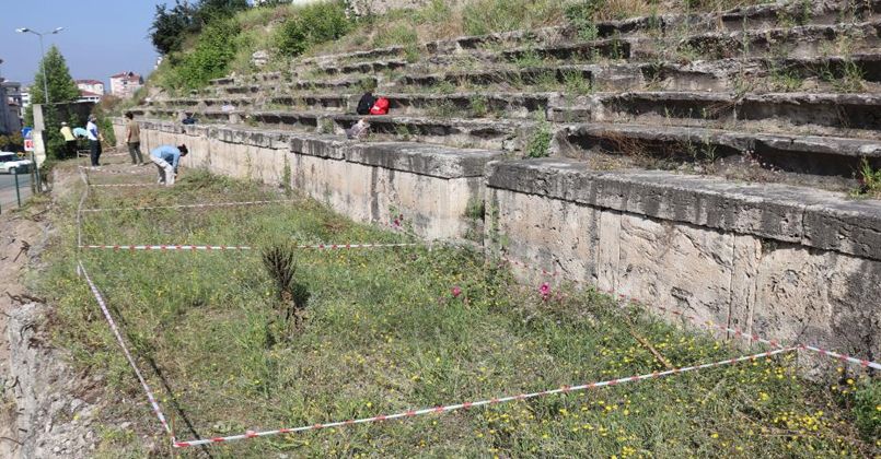 Bolu’da, “antik stadion” kazısında Osmanlı hamam kalıntısına rastlandı