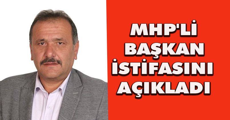 Cumayeri İlçe Başkanı MHP'den İstifa Etti