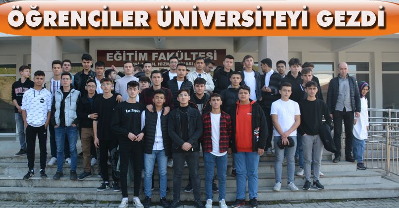 Gerede Anadolu İmam Hatip Lisesi’nden Düzce Üniversitesi’ne Ziyaret