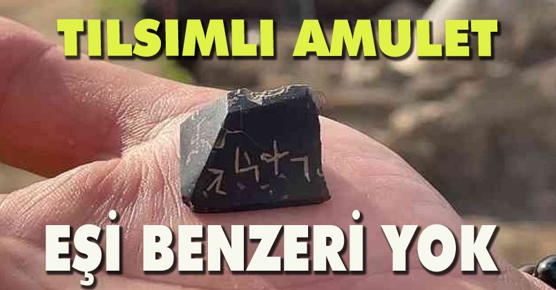 Amastris Antik Kenti'nde tılsımlı olduğuna inanılan amulet bulundu