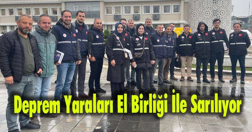 Deprem Yaraları El Birliği İle Sarılıyor