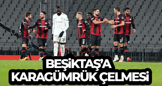 Beşiktaş'a Karagümrük çelmesi