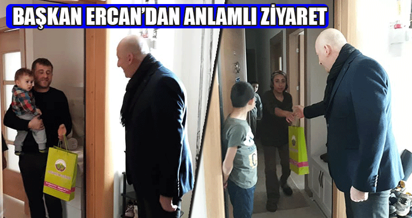 Başkan Ercan Kapı Kapı Gezdi