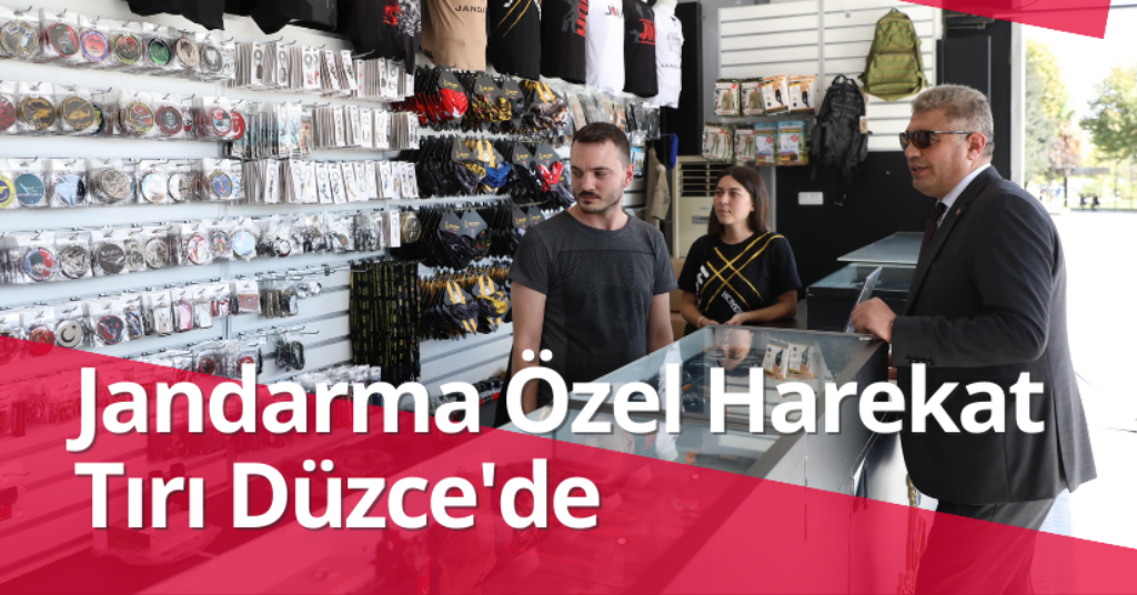 Jandarma Özel Harekat Tırı Düzce'de