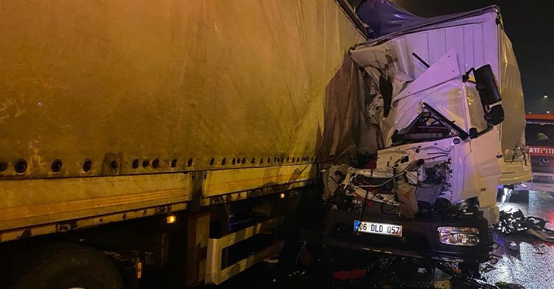 Kuzey Marmara Otoyolu’nda feci kaza: 1 ölü, 1 yaralı