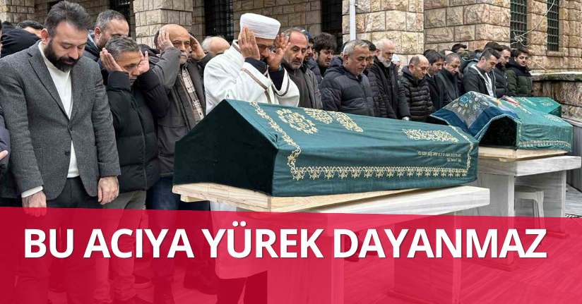 Düzce otomobil kazasında hayatını kaybeden aile İstanbul’da toprağa verildi