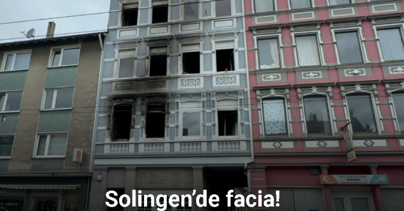Solingen’de Türklerin yaşadığı bina kundaklandı: 2’si çocuk 4 ölü, 9 yaralı