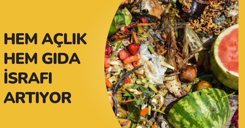 Türkiye’de 7.7 milyon ton gıda çöpe gidiyor