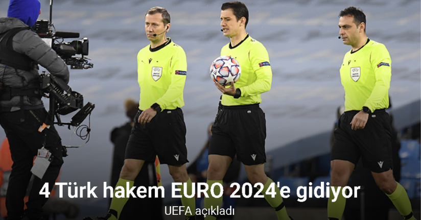 Halil Umut Meler, EURO 2024’te görev alacak
