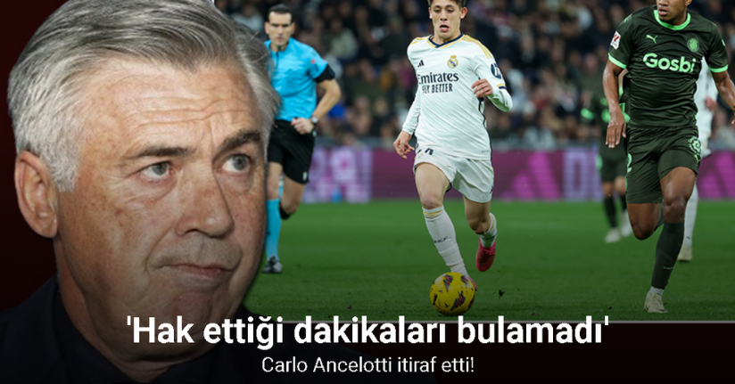 Carlo Ancelotti: “Arda Güler, hak ettiği dakikaları bulamadı”