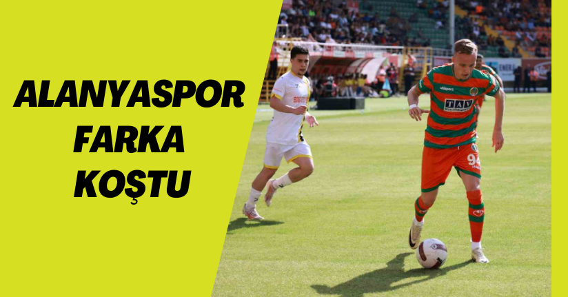 Trendyol Süper Lig: Alanyaspor: 6 - İstanbulspor: 0