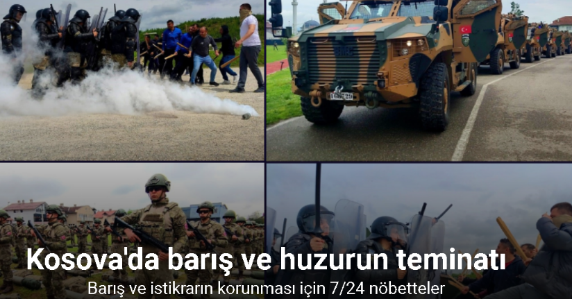 Kosova'da barış ve huzurun teminatı: Türk askeri