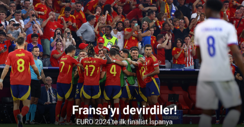 EURO 2024’te ilk finalist İspanya