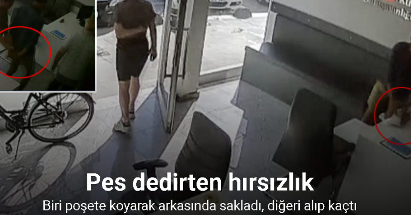 Arnavutköy’de pes dedirten hırsızlık kamerada