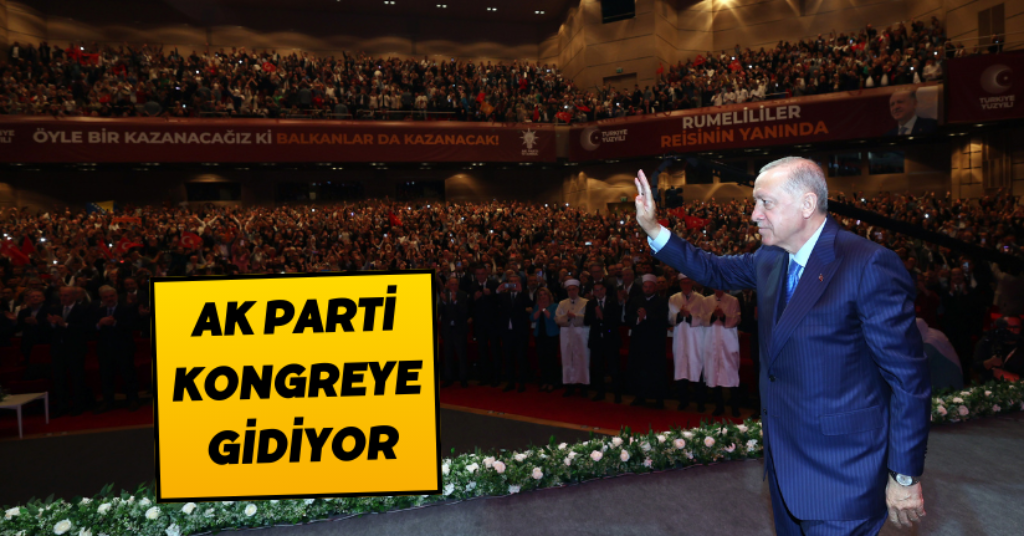 AK Parti kongreye gidiyor