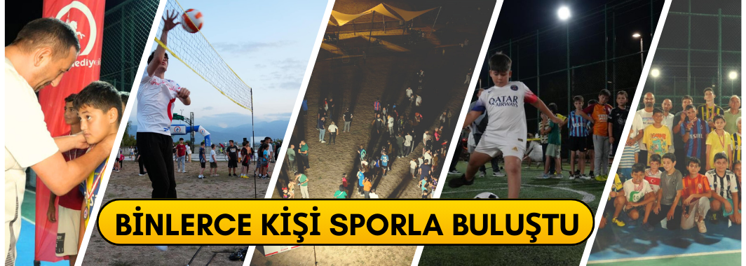 Binlerce Kişi Sporla Buluştu