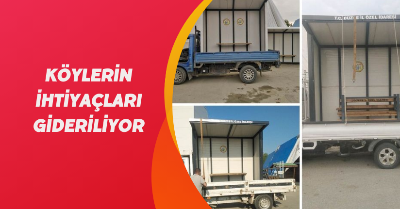 Köylerin İhtiyaçları Gideriliyor