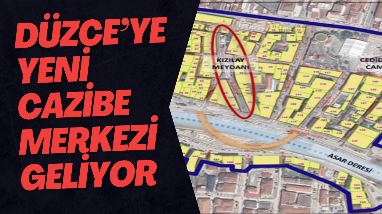 Düzce’ye Yeni Cazibe Merkezi Geliyor