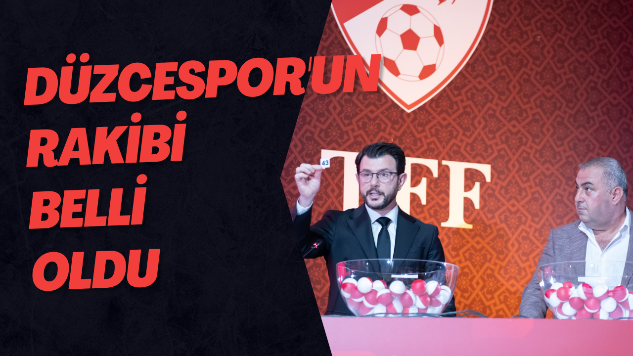 Düzcespor'un Rakibi Belli Oldu