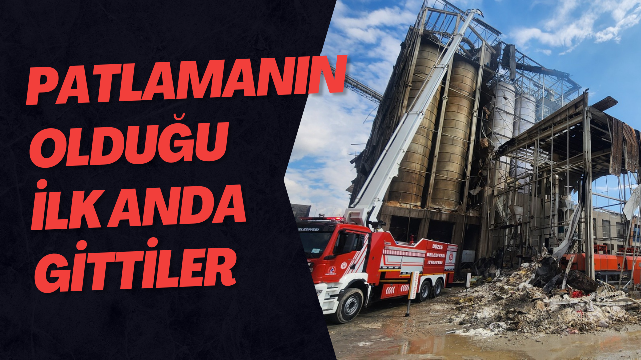 Patlamanın Olduğu İlk Anda Gittiler