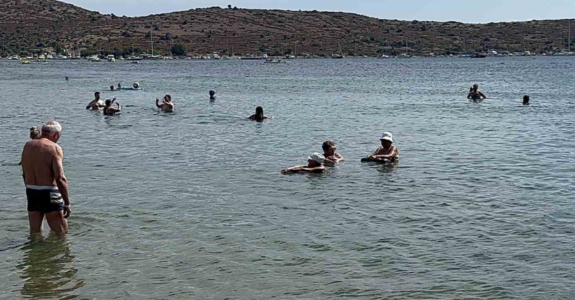 Yerli turistlerin tatil keyfi bitti, yabancıların Bodrum’daki eğlencesi devam ediyor