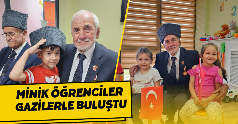 Minik Öğrenciler Gazilerle Buluştu