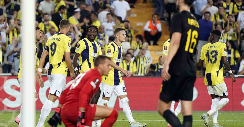 UEFA Avrupa Ligi: Fenerbahçe: 2 - Union Saint-Gilloise: 1UEFA Avrupa Ligi: Fenerbahçe: 2 - Union Saint-Gilloise: 1