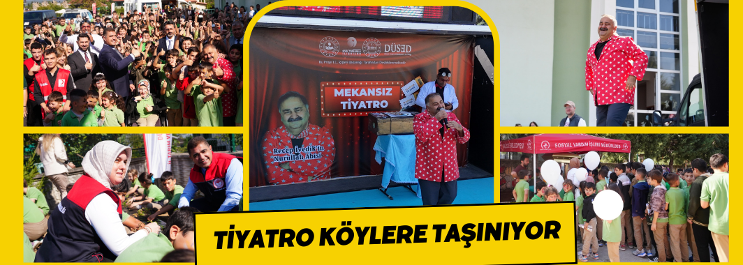 ‘Mekansız Tiyatro’ Projesi İle Tiyatro Köylere Taşınıyor