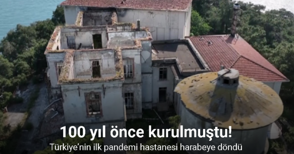 Türkiye’nin ilk pandemi hastanesi harabeye döndü