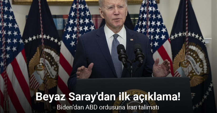 Biden’dan ABD ordusuna İran saldırılarına karşı İsrail'in savunulması talimatı