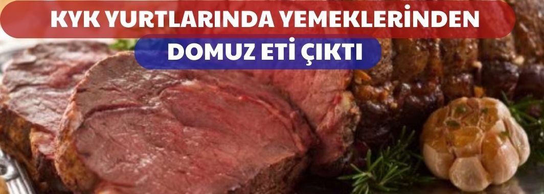 Yemeklerinden Domuz Eti Çıktı