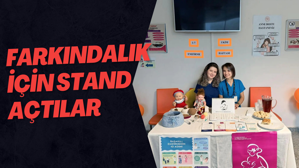 Farkındalık İçin Stand Açtılar