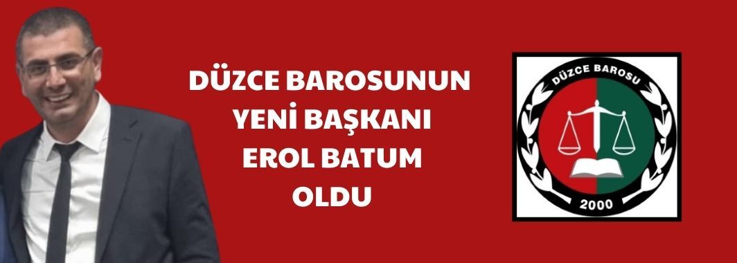 Düzce Barosu Yeni Başkanını Seçti