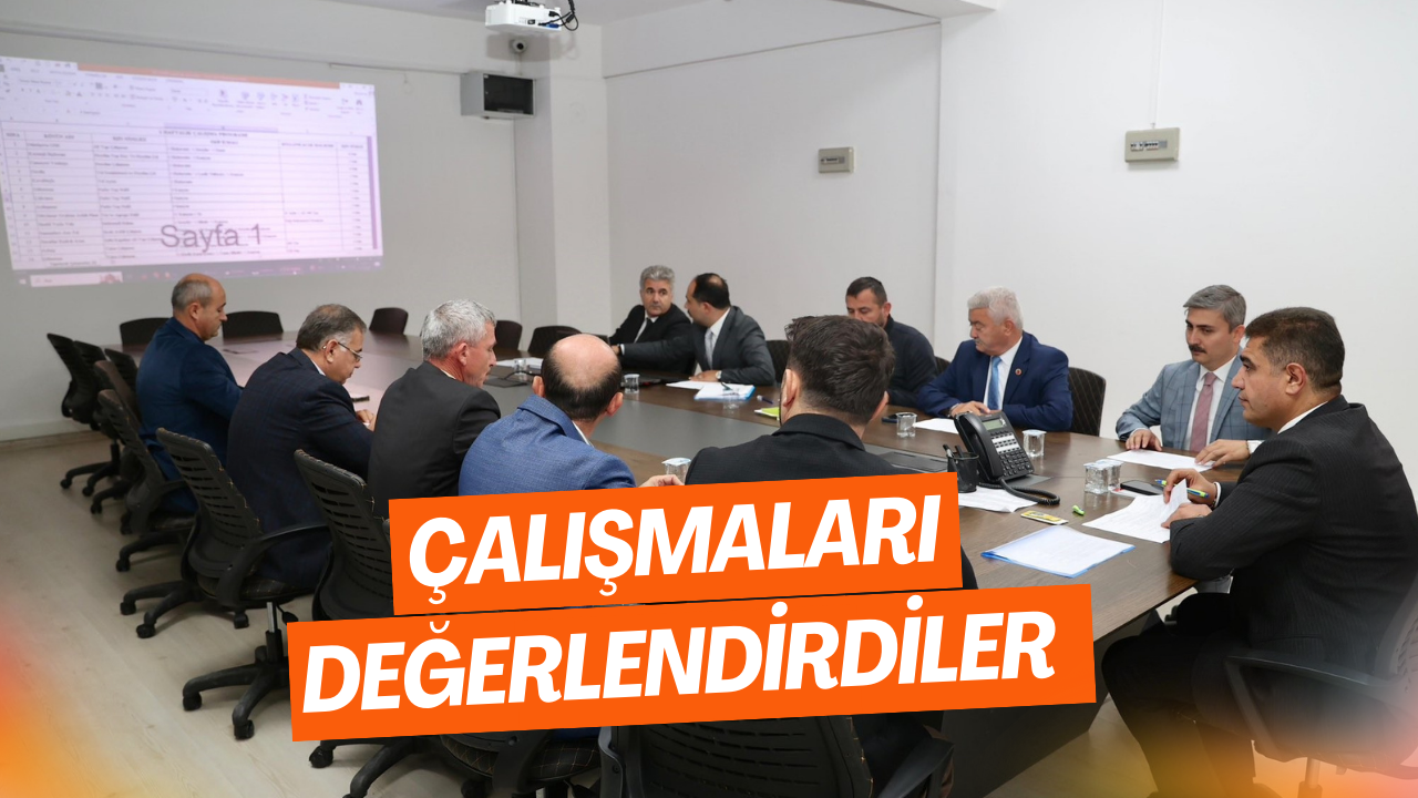 Çalışmaları Değerlendirdiler