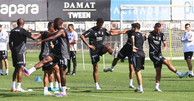 Beşiktaş, Konyaspor maçı hazırlıklarını sürdürdü