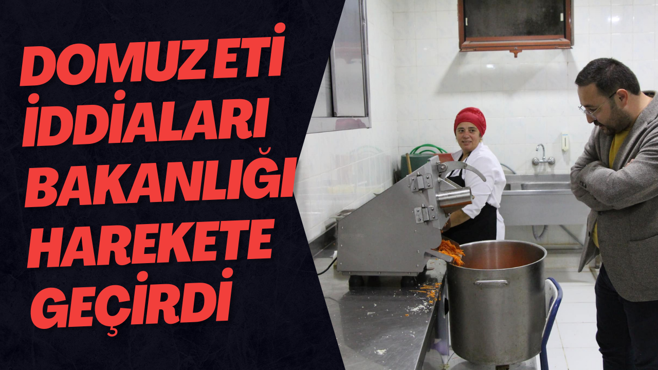 Domuz Eti İddiaları Bakanlığı Harekete Geçirdi