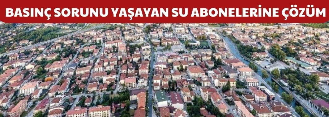 916 Aboneye Hidrofor ve Su Deposu Kurulacak