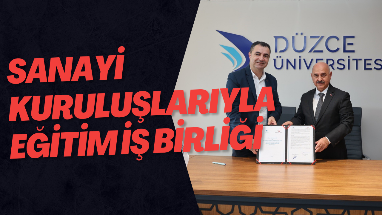 Sanayi Kuruluşlarıyla Eğitim İş Birliği