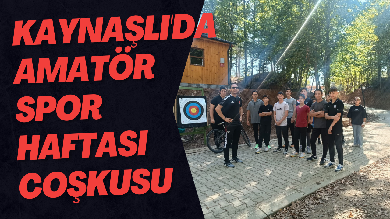 Kaynaşlı'da Amatör Spor Haftası Coşkusu