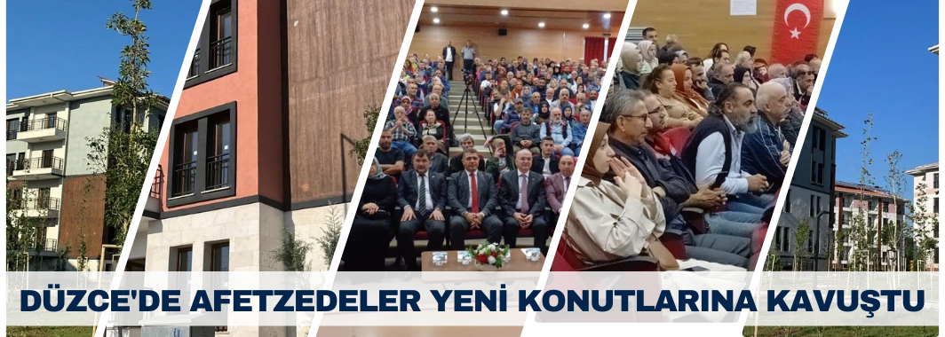 Afetzedeler Yeni Konutlarına Kavuştu