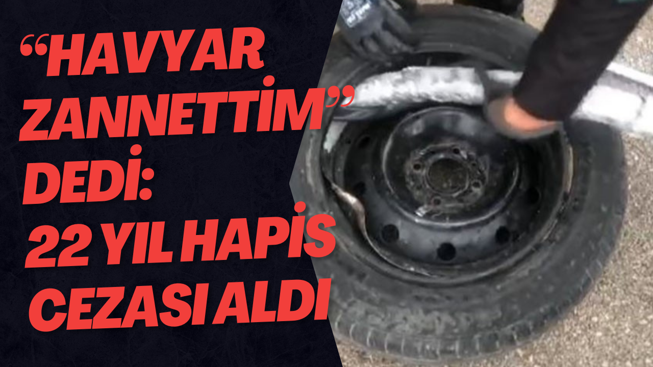 ‘Havyar Zannettim' Dedi: 22 Yıl Hapis Cezası Aldı