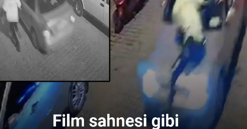 İzmir'de dur ihtarına uymayan sürücü, polisi kaputta götürdü