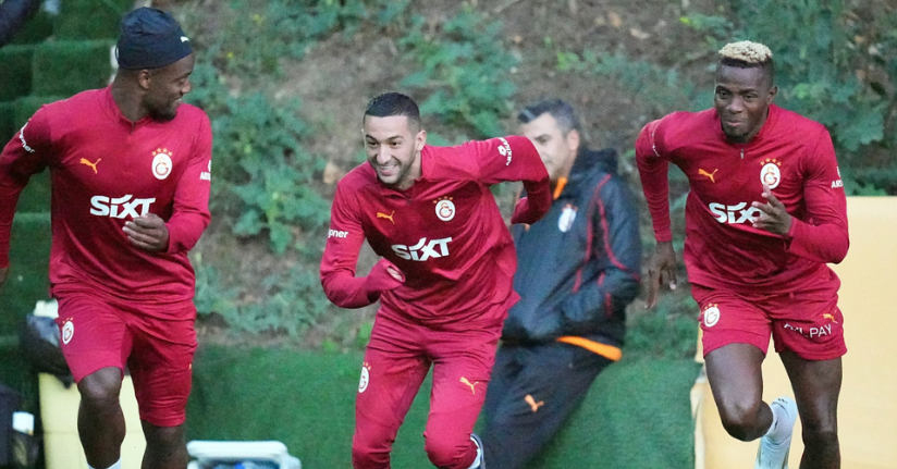 Galatasaray, Antalyaspor maçı hazırlıklarını sürdürdü