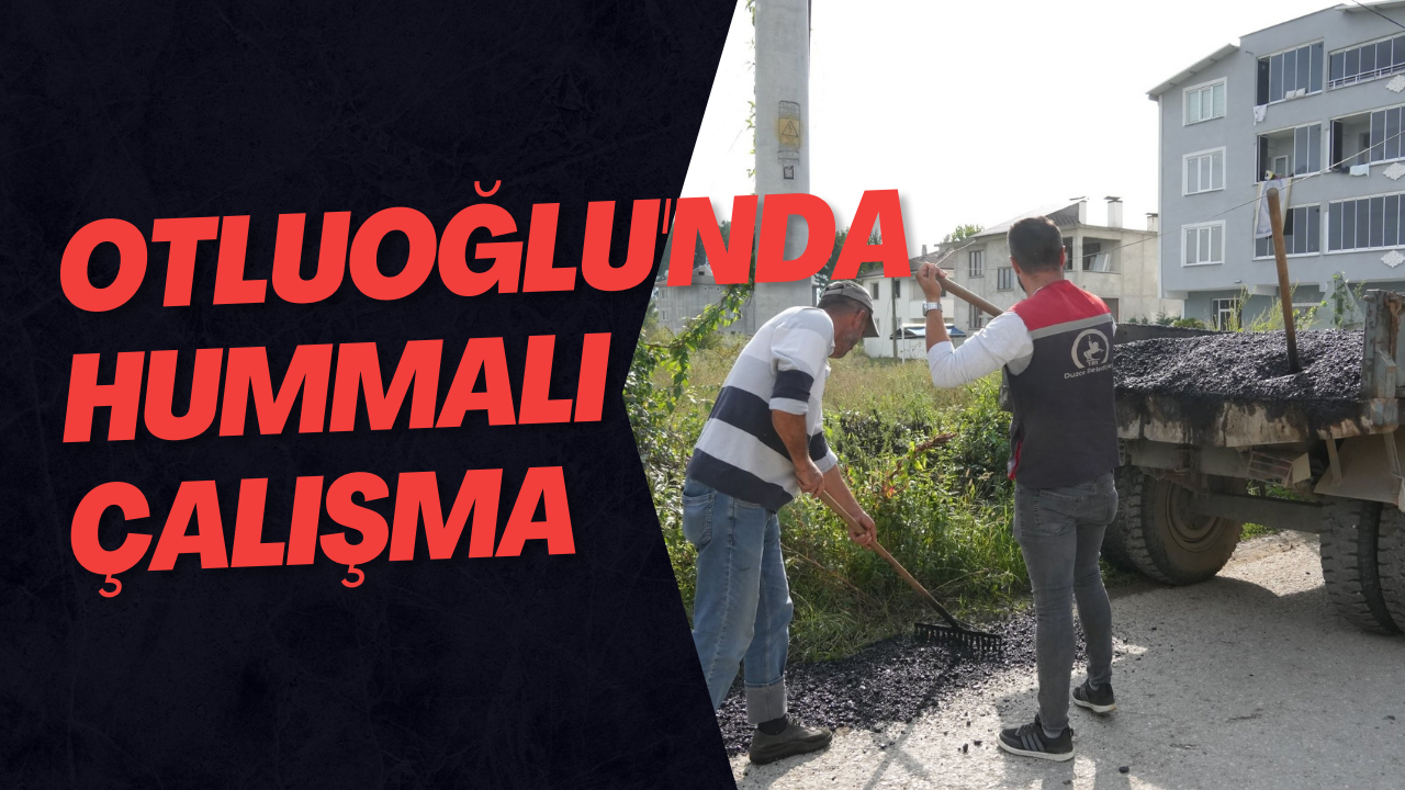 Otluoğlu'nda Hummalı Çalışma