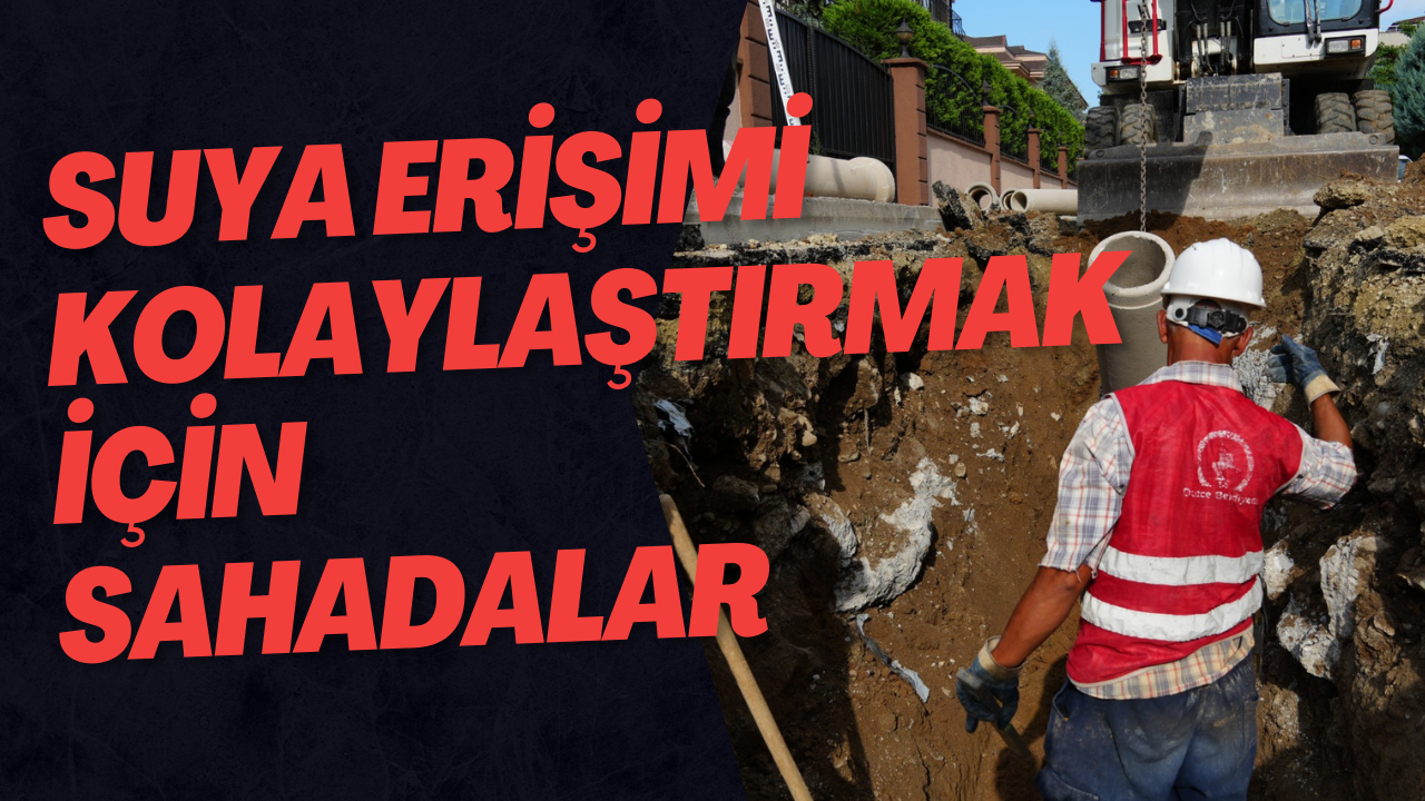 Suya Erişimi Kolaylaştırmak İçin Sahadalar