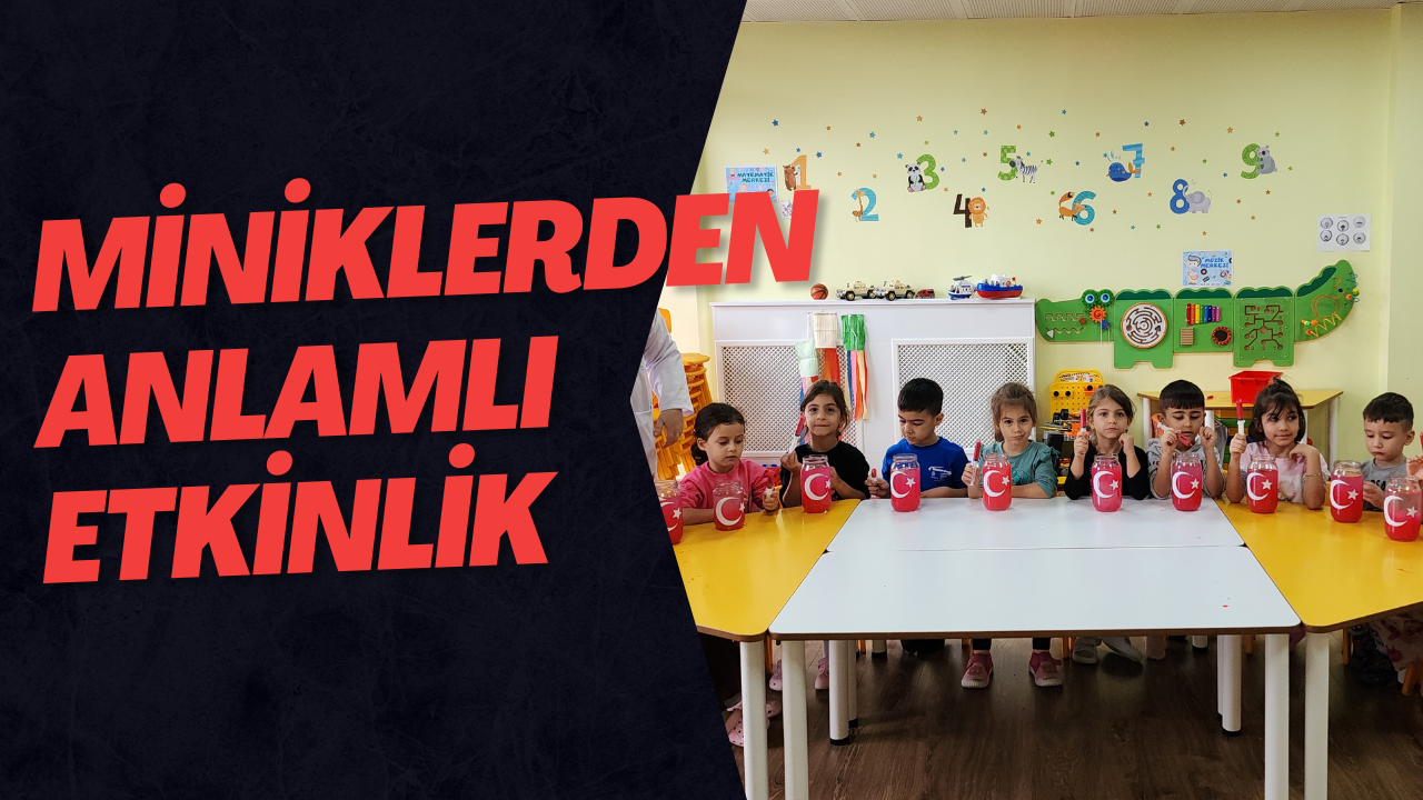 Miniklerden Anlamlı Etkinlik