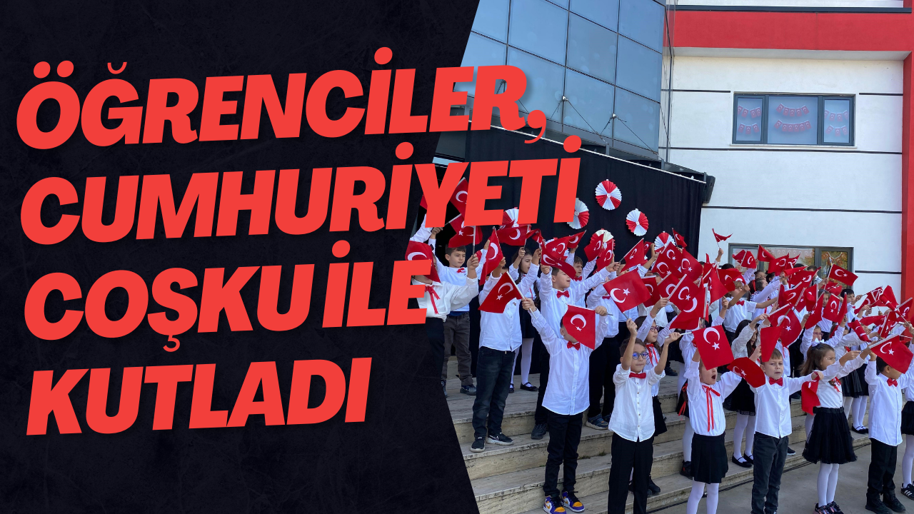 Öğrenciler, Cumhuriyeti Coşku İle Kutladı